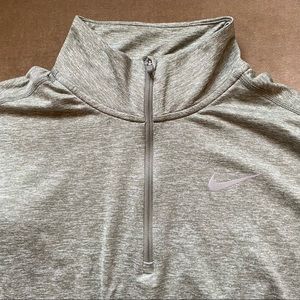 Nike Dri-Fit Running Shirt - Size XS, Silver